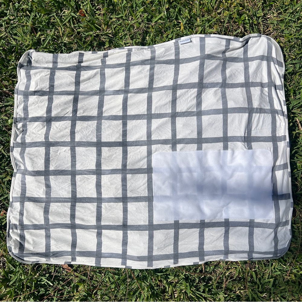 Freshly Picked Swaddle & Snuggle Baby Swaddling Blanket WINDOWPANE